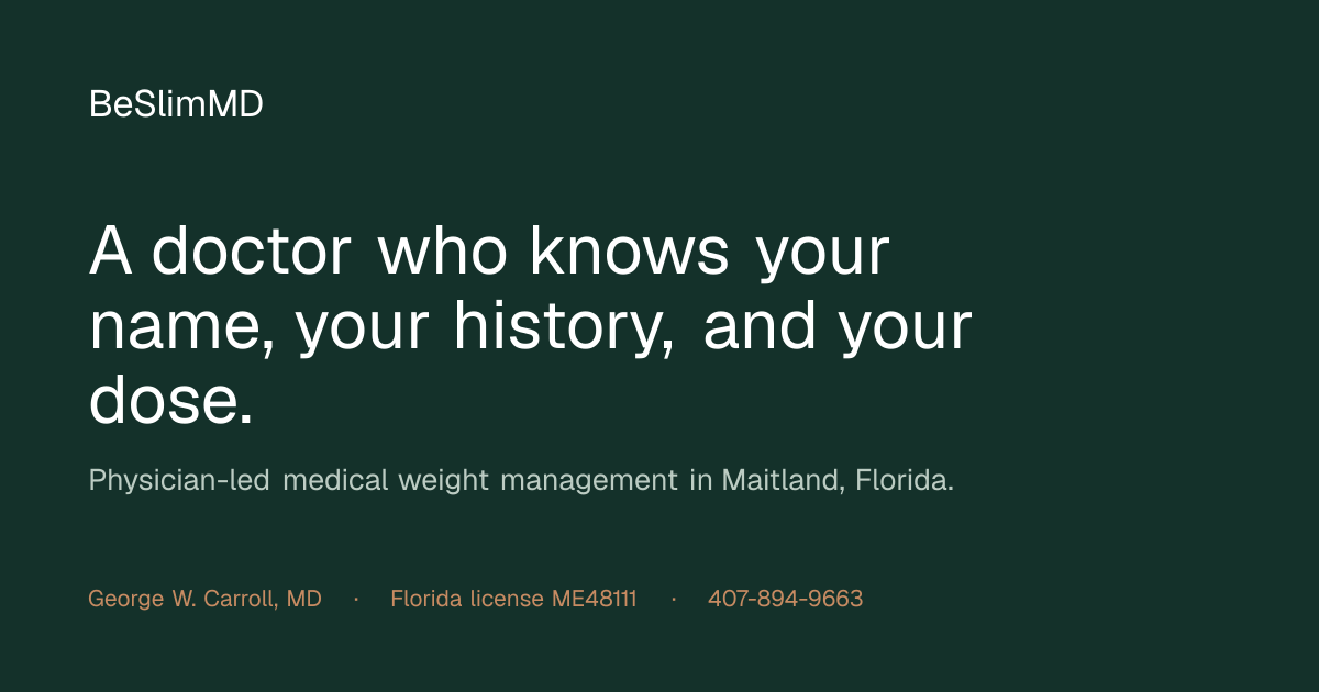 BeSlimMD Weight Loss (Maitland, Florida)
